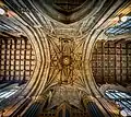 Interior view, looking upwards.