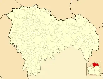Alique is located in Province of Guadalajara