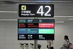 Baggage claim