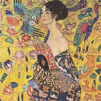Lady with a Fan, c. 1917–18