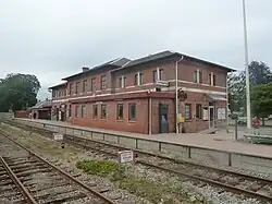 Hårlev railway station