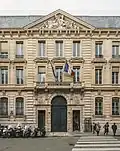 Façade of the Hôtel de Toulouse on rue Croix-des-Petits-Champs