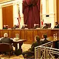 Reenactment of the December 7 argument during filming on November 4, 2007