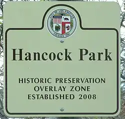HPOZ signage