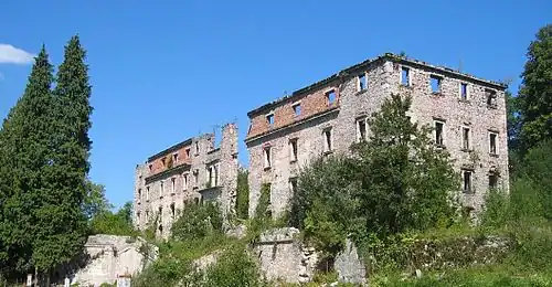 Haasberg Castle ruins
