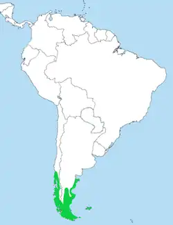 Map of range