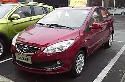 Haima 2 facelift (front)