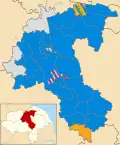 2003 results map