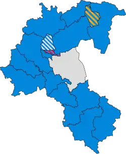 2019 results map