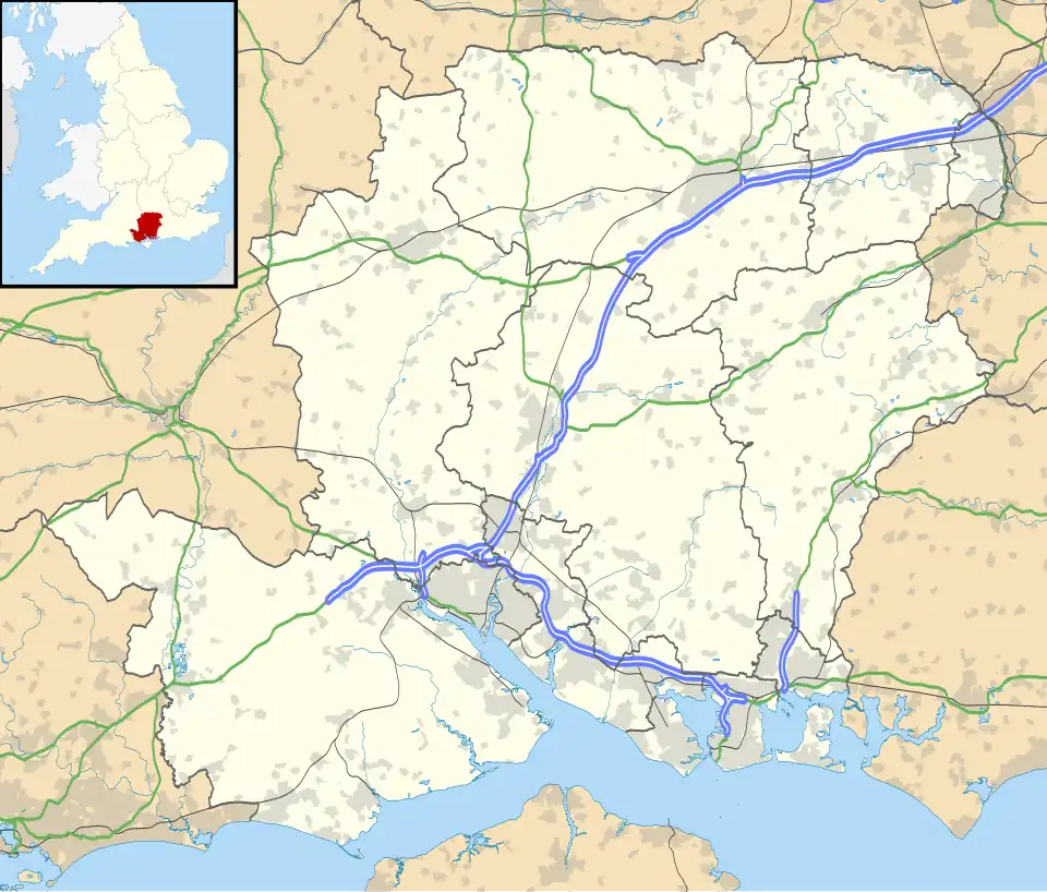 Passfield is located in Hampshire