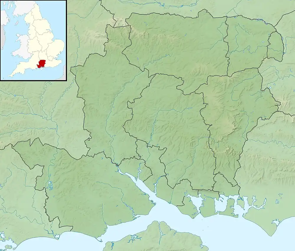 Toothill Fort is located in Hampshire