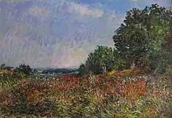 Field landscape Bingelrade (1986)