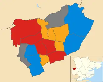 2000 results map