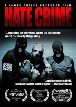 A group of three neo-Nazis pose together.