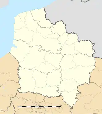 Broxeele is located in Hauts-de-France