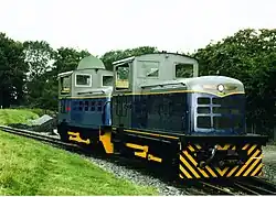 Diesel locomotives Hector and Victor