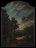 Saints Anthony and Paul fed by a raven