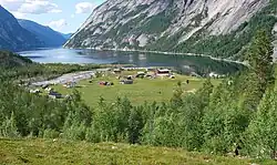 View of the village