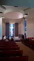 Herrick Chapel interior