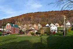 Looking at the north portion of Templeton, an unincorporated community in Pine Township
