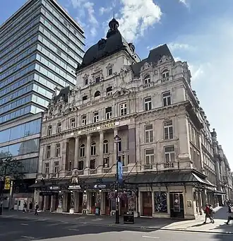 Exterior of ornate late-19th-century building