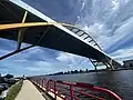 View of the bridge from below