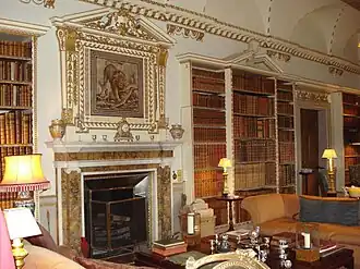 View of the library