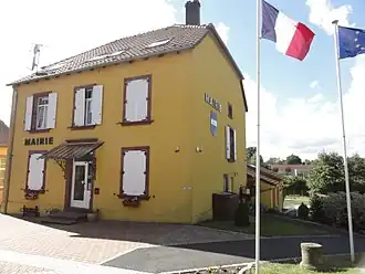 The town hall in Hommarting