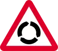 Roundabout ahead