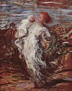 Mother with Child (c. 1865–1870), oil on canvas, 40 x 33&nbsp;cm., Foundation E.G. Bührle