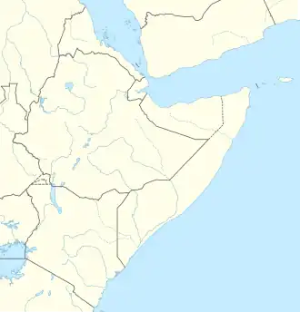 Tarmaber is located in Horn of Africa