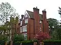 House in East Heath Road, Hampstead, London, 1880s by Ewan Christian, showing Domestic Revival influences[78]