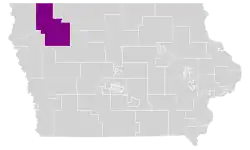 Map of the district