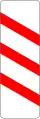W 122.3L Level Crossing Countdown Marker (300&nbsp;m)