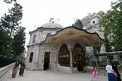 Tomb of Mehmed II behind the Fatih Mosque (reconstructed circa 1771)