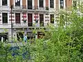 The Ibsen Museum at the corner of #1 Arbins gate and #24-26 Henrik Ibsens gate.
