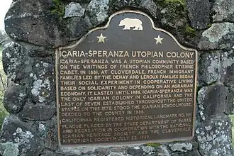 Icaria-Speranza Commune