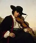 Ida Silfverberg, Bohemian fiddler, 1864
