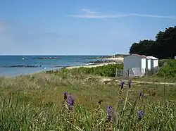 La plage des Sapins (Fir Tree Beach)