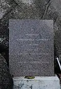 Memorial Plaque of Christopher Cadbury