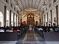 Church interior in 2024