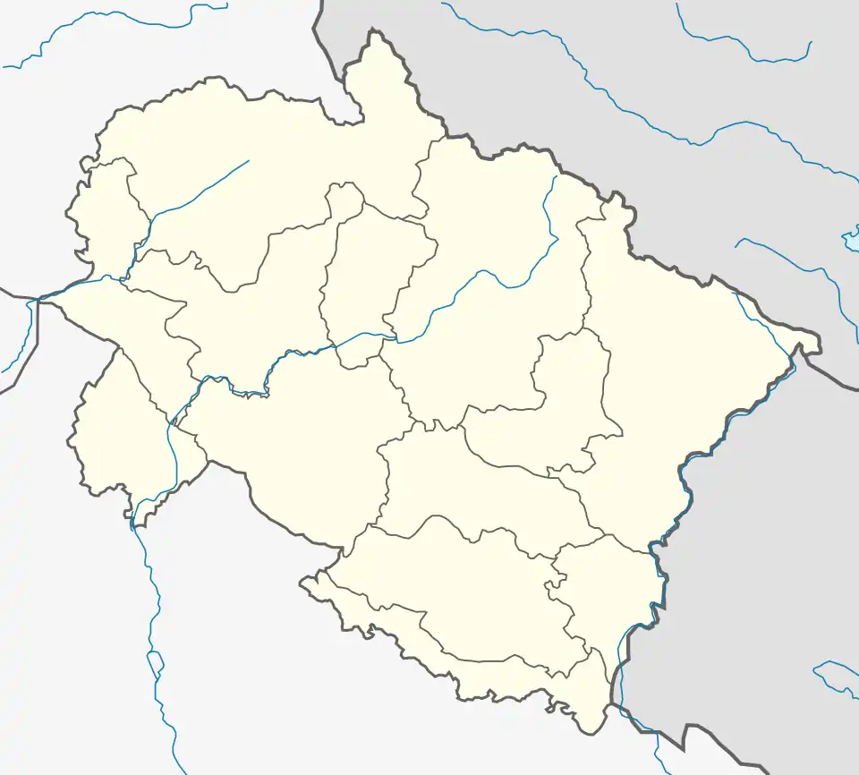 Dhandera is located in Uttarakhand