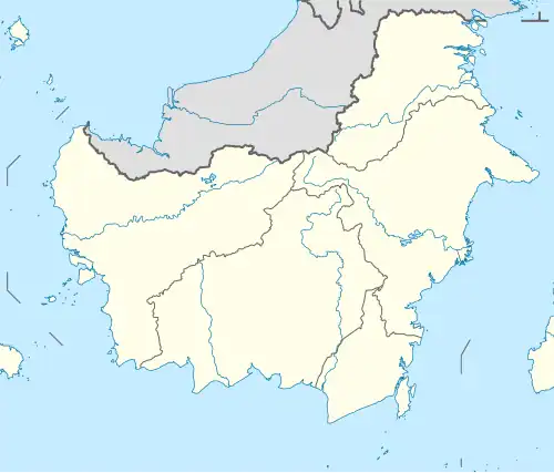 Paser Regency is located in Kalimantan