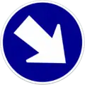 Keep right