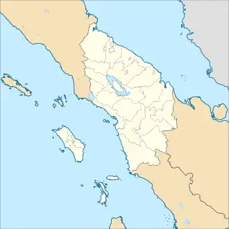 Wampu is located in North Sumatra