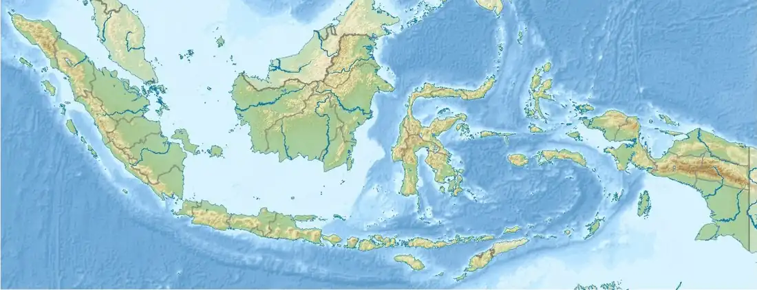 1699 Java earthquake is located in Indonesia