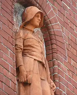 'Industry' sculpture by George Frampton