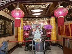 Jadeite Mazu Statue