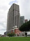 CNBC Asia's headquarters in International Plaza, Singapore