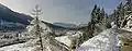 Wallgau region in winter